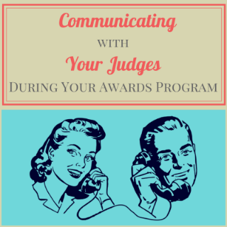 CommunicatingwithAwardsJudges