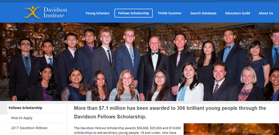 Davidson Scholarship