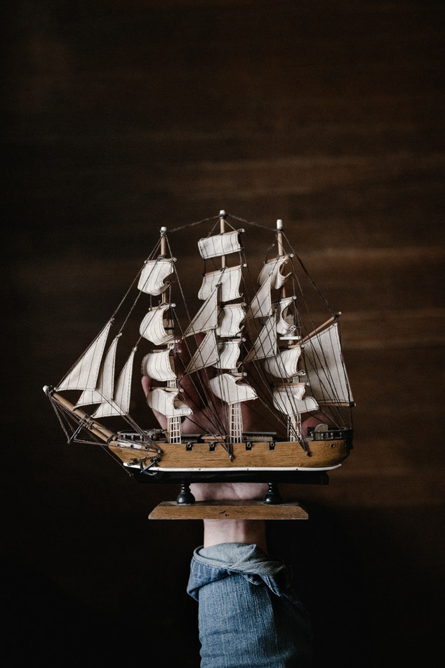 Model boat armada