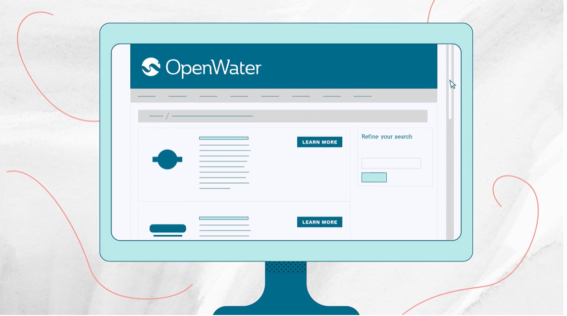 OpenWater hybrid event management software portal