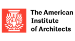 The American Institute of Architects logo.