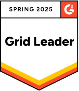 Spring 2025 Grid Leader G2 Badge.