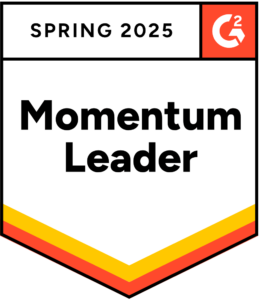 Spring 2025 Momentum Leader G2 Badge.